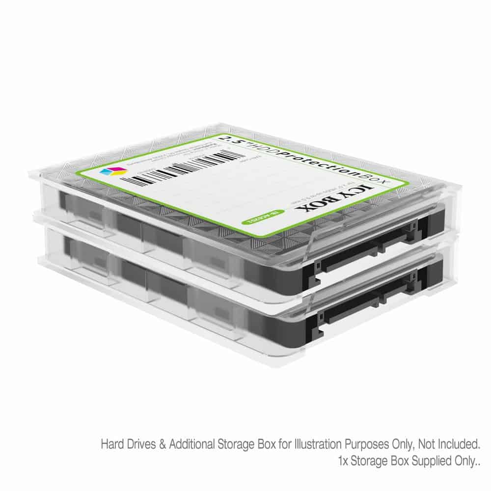 Raidsonic 2.5" Hard Drive/SSD Protective Box